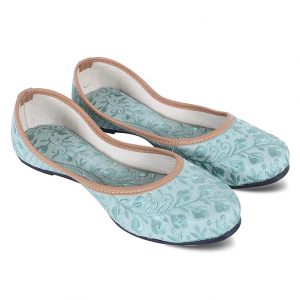 DFR Woman Embroidered Punjabi Mojari Jutti Juti for Women Shoe