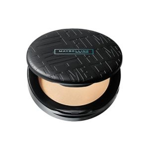 Maybelline New York Fit Me Matte + Poreless Compact Powder, 16H Oil Control with SPF 32, Matte Finish, 128 Warm Nude, 6g