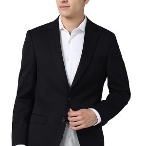 Peter England Men’s Solid Regular Blazer