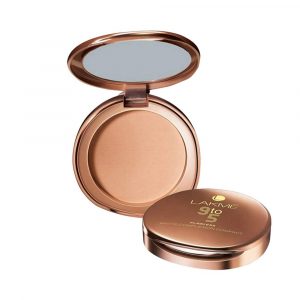 Lakme 9 to 5 Flawless Matte Complexion Compact Powder, Almond, Absorbs Oil, Conceals & Gives Radiant Skin – All Day Matte Finish Face Makeup, 8 g