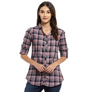 Campus Sutra Women Stylish Checkered Casual Shirts