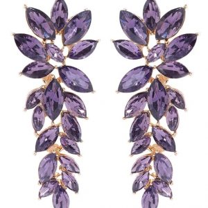 YouBella Fashion Jewellery Earings Drop and Dangler Ear rings Crystal Earrings for Girls and Women