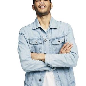 KOTTY Men Denim Full Sleeve Regular Winter Jacket