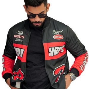 GRITSTONES Men New York Bomber Jacket