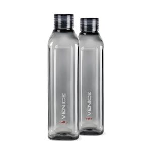 VRIND Stainless Steel Sipper Bottle with Flip Cap | Water Bottle | Gym Bottle | Fridge Bottle (900 ML) (Pack of 6)