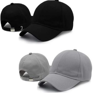 SELLORIA Brand A Combo Pack of 2 Stylish Sport Inspire + Baseball.Cap for Men’s and Boy’s Cap (Pack of 2) Multicolour