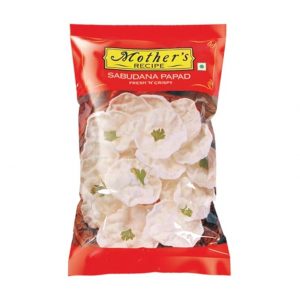 Mother’s Recipe Sabudana Papad 75 gm