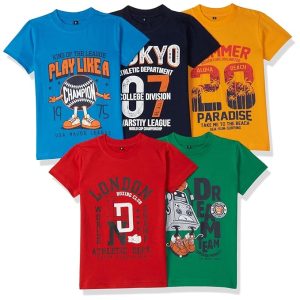 T2F Boy’s Regular Fit T-Shirt