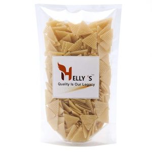Helly’s 3D Triangle Fryums Ready to Fry Papad | 400 G | Microwave, Air Fry Instant Vegan Snacks | Crunchy & Tasty Dry Samosa Chips