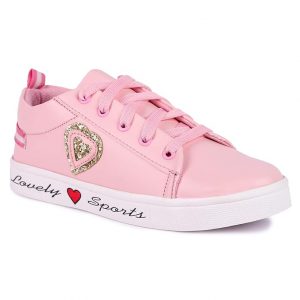 Longwalk Women’s Sneaker Walking Shoes for Girl’s Pink Shoes Collections