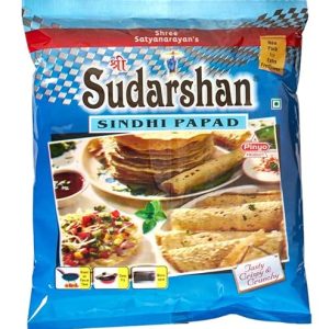 Shree Krishna Sudarshan Sindhi Papad, 200 g (Pack of 4)