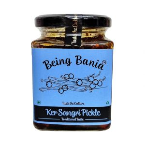 Being Bania Premium Homemade Handmade Ker Kair Sangri Pickle, 250gm in glass jar | Marwadi Rajasthani | Delicacy pickle | Teet Dela Panchkuta | 100% Natural Achar | Mix Achar, Mixed pickle |