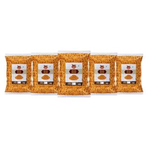 Changezi’s – snacks – namkeen – boondi in pantry – bundi – Charkhi Boondi | Fresh Masala Bundi yogurt – Curd Buttermilk bundi – khara boondi – Masala Boondi-1Kg*5Pack