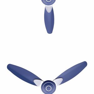 Candes Florence Ceiling Fans for Home 1200mm / 48 inch | BEE 3 Star Rated, High Air Delivery, Noiseless & Energy Efficient | 1+1 Years Warranty | Silver Blue, Pack of 2