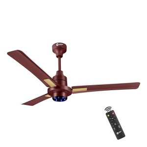 Orient Electric’s 1200mm I Tome Plus| BLDC energy saving ceiling fan | BEE 5-star rated | Ceiling fan with LED lights | Saves up to 50% on electricity bills | 3-year warranty | Brown, pack of 1