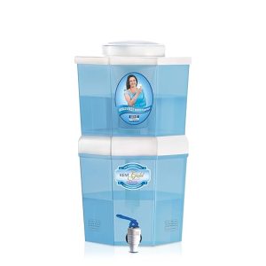 Gravity Water Purifier (11016) | UF Technology Based | Non-Electric & Chemical Free | Counter Top | 10L Storage | White