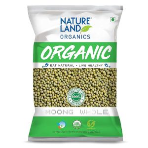 Moong Sabut/Whole Daal 1 Kg – Organic Healthy Pulses