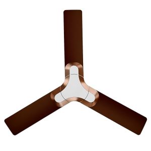Designer Ceiling Fan for Home and Office (2 Years Warranty, Ale Brown)