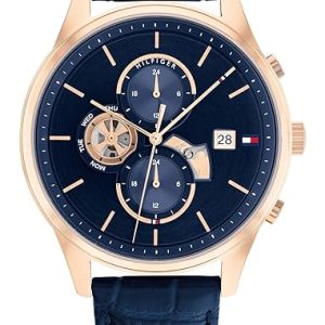 Men Blue Dial Analog Watch Analog Blue Dial Men’s Watch-TH1710503