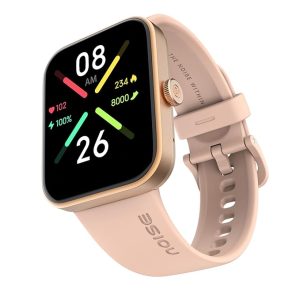 Smart Watch with Advanced Bluetooth Calling, 1.69″ TFT Display, SpO2, 100 Sports Mode with Auto Detection, Upto 7 Days Battery (2 Days with Heavy Calling) – Rose Pink