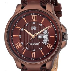 Boy’s & Men’s Watch (Brown Dial Colored Strap)