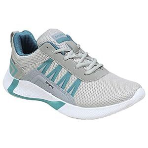 Birde Men Grey Mesh Sports Running Shoes -BRD-466_7
