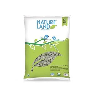 Natureland Organics Green Peas 500 Gm (Pack of 2) – Organic Healthy Peas