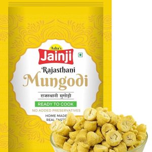 Mungodi/Moong Badi/Badiya (1 KG) | Homemade, Healthy, Easy Digestive Rajasthani Mangodi with Authentic & Traditional Taste (Pack of 1)