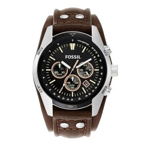 Fossil Chronograph Black Dial Men’s Watch-CH2891