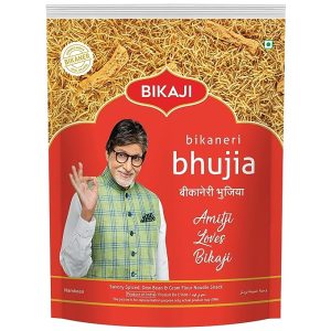 Bikaji Bhujia No 1 – Authentic Indian Snack | Sev | Perfected Over Generations in Bikaner | Handmade & Fryer Made | Premium Ingredients | Authentic Bikaneri Flavour | Perfect Anytime Munch | 1Kg Pack