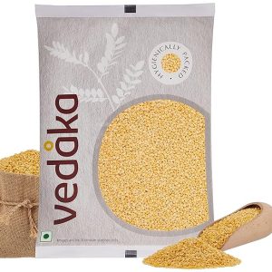Popular Moong Dal (Yellow), 2kg|Rich in Protein|No Cholesterol|No Additives