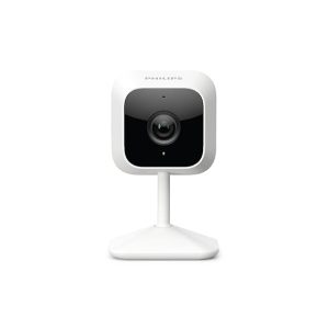 PHILIPS WiFi HSP1000 Fixed Indoor Security Camera | Full HD 2MP | 2-Way Talk | Motion Detect | Night Vision| SD Card | AES-128bit Encryption | 2 Year Brand Replacement Warranty
