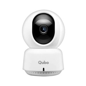 Qubo Smart 360 3MP 1296p WiFi CCTV Security Camera for Home from Hero Group | Mobile App | 2 Way Talk | Night Vision | Cloud & SD Card Recording | Made in India | Alexa & OK Google | 2024 New Launch |