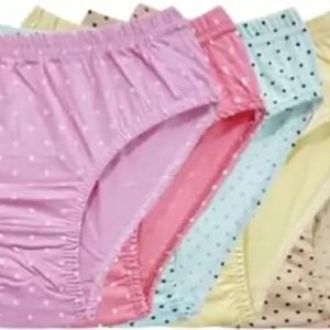 Miles of Style Cotton Women Hipster Multicolor Panty (Small), Pack Of 6