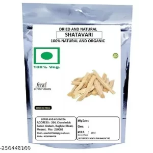 M.P Origin, Original Yellow Shatavari Dried Root , Asparagus Racemosus – Aspragus – Satawar – Shatamuli – Satawari –(M.P) Origin (Pack of 1)