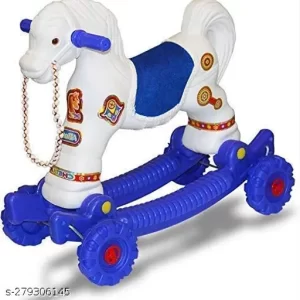 2 in 1 Baby Horse Rider Rocker for Kids 1-5 Years Birthday Gift for Kids/Boys/Girls/Horsey Rocker/Ride-on Toy for Kids, Bis certified, Pack of 1