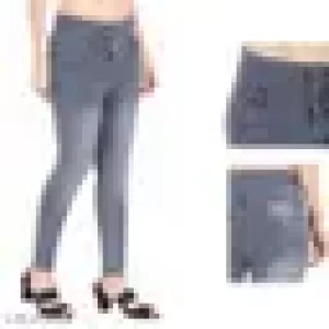 DENNIE FOSTE Slim Fit grey women Denim