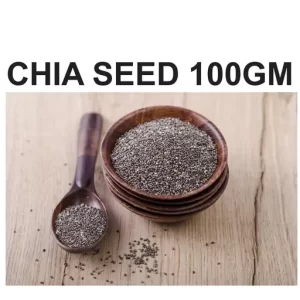 Raw Chia Seeds for weight loss with 3 , Zinc & Fiber, Calcium Rich Chia Seeds 100gm