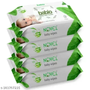 NOVEL Baby Wipes 72 Sheets/Pack of 4 (288 Wipes)