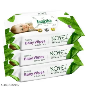 NOVEL Baby Wipes 72 Sheets/Pack of 3 (216 Wipes)