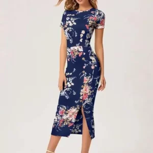 Norzy Paris – Party wear self Designer Women Dress