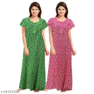 Trendy Attractive  NightdressWomen