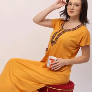 pocket nighty/women hoseiry/anniversary special/birthday gift maxi/honeymoon nighty/decent nighty/hoseiry maxi