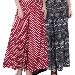Stylish Crepe Palazzos (Set Of 2)