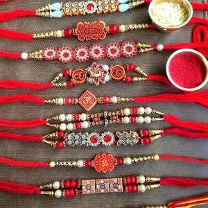 Shimmering Fusion Rakhi