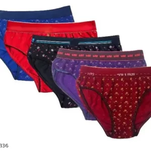 Deenager Women and Girls Printed Hipster Panty (Pack of 5) | Sexy | Cotton | daily use | Combo | hipster | panties for girls | innerwear | Cotton Bikini Panty | Daily Use | Cotton Panty | Print Panty | Daily Deals | Best Deals | Deal of the Day | Bikini | Sports Panty