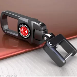 Heavy Duty Stainless Steel Keychain For Royal Enfield 350 Classic Meteor Shotgun Bullet Accessories Premium Design Logo Inbuilt