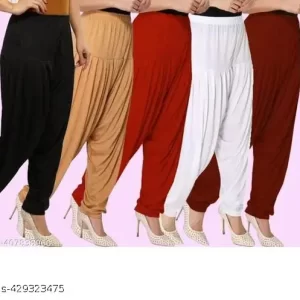 Womens patiala(pack of 5)