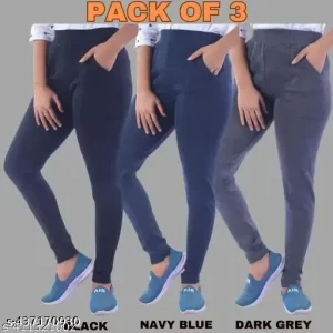 plain pocket jeggings