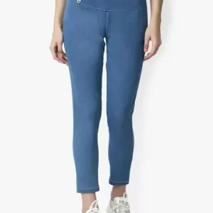 BLUE DENIM JEGGINGS, BLUE DENIM JEANS